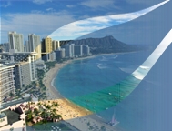 Waikiki Beach and Diamond Head